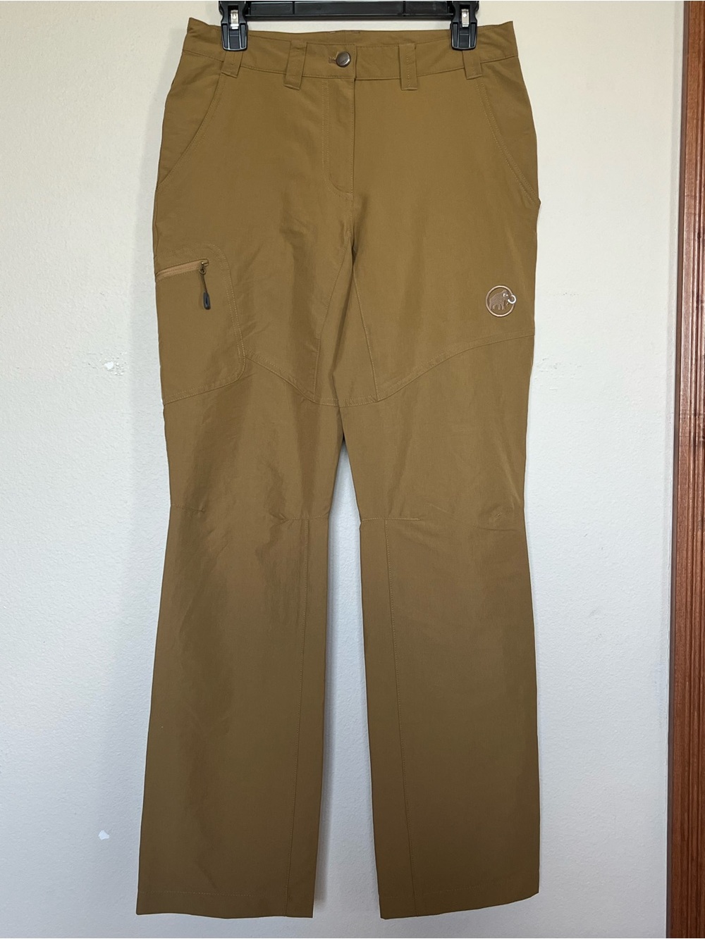 Mammut Womens Hiking Pants Size 8 Lightweight Tan/khaki
